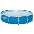 Bestway Swimming Frame Pool Schwimmbad Poolfolie Gartenpool Schwimmbecken 6473 L