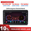 2+32G 7" Autoradio Android13 Für Alfa Romeo 159 Spider Brera GPS Navi Carplay DE