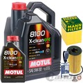 HU6004/x MANN ÖLFILTER+6L MOTUL EFE 5W30 passend für BMW 1er F20 3er E90 F30 5er
