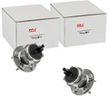 2X NTY RADLAGER SATZ HINTEN BEIDSEITIG PASSEND FÜR FORD FOCUS LINKS+RECHTS