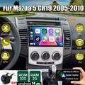 Für Mazda 5 CR19 2005-2010 Android 13 Autoradio Apple CarPlay GPS Navi WLAN FM