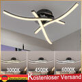 3 Farbige Decken-Lampe Dimmbar LED Deckenleuchte Wohnzimmer Flur Küchen Eingang