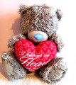 Me To You Bears Tatty Ted I Followed My Heart Stofftier Valentinstag Liebe 10"