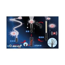 eQi UltimateBEAM 3in1 Quick-Lock Arbeitsleuchten-Set, 4-tlg KS TOOLS 150.4600