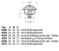 BorgWarner (Wahler) 4006.82D Thermostat, Kühlmittel für AUDI PORSCHE VW