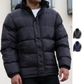 Herren Outdoor Padded Jacket Winter Jacke Dicke Steppjacke Daunen Allwetterjacke