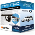 Für BMW 2er Gran Tourer 14- TOWCAR Anhängerkupplung abnehmbar + 7polig E-Satz FP