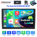 DAB+ Für Audi A4 8H B6 B7 00-09 Carplay 9" Android 13 Autoradio GPS SWC 64GB KAM