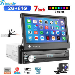 Kam+ Autoradio 1Din 7 zoll Android 13 GPS Navi Carplay Wifi Bluetooth USB 2+64G