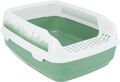 Katzentoilette Delio mit Rand Katzen Toilette Katzenklo Katze Klo WC Trixie
