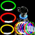 LED Hundehalsband Halsband Hund Leuchtend Hundehalsband USB Aufladbar Regendicht