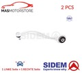 LINKS RECHTS QUERLENKER SATZ VORNE NIEDRIGER SIDEM 49058 2PCS H NEU OE QUALITÄT