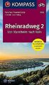 Fahrrad-Tourenkarte Rheinradweg 2, Von Mannheim nac... | Buch | Zustand sehr gut