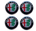 4x ORIGINAL Alfa Romeo Giulia 159 Nabendeckel Felgendeckel Alufelge 50539932