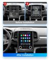 6+64GB 9.7"für Renault Megane 4 Koleos CarPlay Android13 GPS Navi Wifi Radio DAB