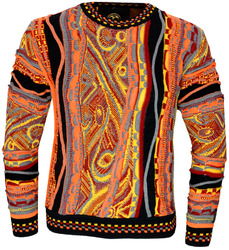 Paolo Deluxe® Original Sweater Modell; "Umberto" in Schwarz