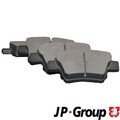 JP GROUP Bremsbelagsatz, Scheibenbremse Hinterachse u.a. für CITROËN, PEUGEOT