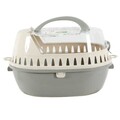 ZOLUX Transporter für Nagetiere mittel beige/grau 25,5 x 37,5 x 26 cm