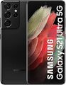 Samsung Galaxy S21 Ultra 5G SM-G998B/DS - 256GB Phantom Black - Top Zustand 