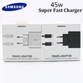 Original Samsung 45W Schnell Ladegerät USB-C Adapter Galaxy S22 S23 S24 25+ A55
