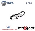 20-0109 ABS SENSOR DREHZAHLFÜHLER HINTEN MAXGEAR 2PCS FÜR MAZDA 121 III