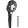 Duschkopf mit Filter H36807 Wassersparend Druckerhöhend- 3 Strahlarten Handbr...