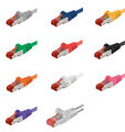 CAT6 Patchkabel Netzwerkkabel Ethernet CU Kupfer 250MHz DSL LAN S/FTP 0,25m-50m