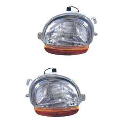 Scheinwerfer Set links & rechts Halogen H4 für Renault Twingo I