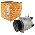 NRF Kompressor 7SEU16C Klima mit PAG ÖL + Riemenscheibe für Audi VW Cupra Seat 