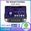 10.1" Autoradio Android 14 Carplay GPS NAVI 1+32GB Für Smart Forfour Fortwo 453