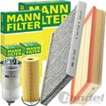 MANN-FILTER INSPEKTIONSPAKET passend für VW GOLF 4 BORA 1J OCTAVIA 1U AUDI A3 8L