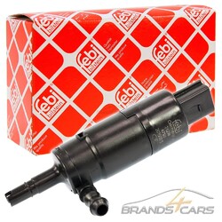 FEBI WASCHWASSERPUMPE SCHEINWERFERREINIGUNG FÜR OPEL ASTRA H J ZAFIRA CErstausrüster-Qualität | Schneller Versand ab Lager