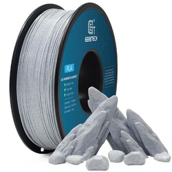 GEEETECH Filament wie Marmor PLA 1.75mm 1KG/Roll Stein Textur PLA für 3D Drucker