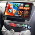 2+64G Carplay Android 14 Autoradio KAM Für Toyota Aygo Peugeot 107 Navi WIFI GPS