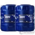 2x 20 Liter SAE 5W-40 MANNOL ENERGY FORMULA PD MOTORÖL passend für VW, MB, BMW