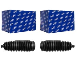 2x SASIC FALTENBALG LENKMANSCHETTE SATZ passend für FORD FIESTA FUSION 