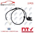 ABS SENSOR DREHZAHLFÜHLER PAAR HINTEN NTY HCA-CT-007 2PCS V NEU OE QUALITÄT