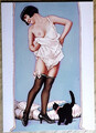 1992 Olivia De Berardinis Karte 61 KATZENINZE.