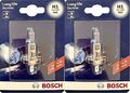 Bosch H1 Longlife Daytime 12V 55 Glühbirne Lampe Auto 1987301051 2er Sparset