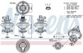 AGR Ventil Abgasrückführungsventil für BMW X3 E61 E91 2004-2016 Nissens 98208