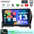 DAB+ Für Benz C Klasse W204 S204 2+64G Android 13 Carplay Autoradio GPS Navi RDS
