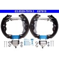 1x Bremsbackensatz ATE 03.0520-7919.3 passend für RENAULT DACIA