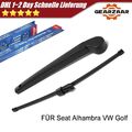 Wischerarm + Scheibenwischer hinten Für Seat Alhambra VW Golf Plus Sharan Touran