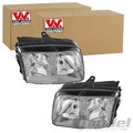 2x VAN WEZEL H7/H1 SCHEINWERFER SET LINKS+RECHTS passend für VW POLO