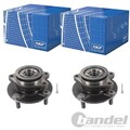 2X SKF RADLAGER-SATZ VORNE PASSEND FÜR NISSAN CUBE TIIDA LINKS+RECHTS