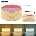 12V 24V COB Neon LED Streifen Wasserdicht Lichtband Lichterkette Selbstklebend