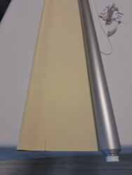 Gardinia EASYFIX Thermo Rollo, gelb mit Seitenzug 120m x 150m neuwertig.