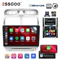 Android 13 Auto Apple Carplay Autoradio GPS NAV Cam 2+64G Für Peugeot 307 02-13