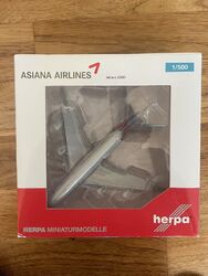 Herpa Wings 1:500 Asiana Airlines A380