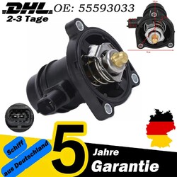 Für Opel Astra J Corsa D E Adam Meriva B 1.2 1.4 L Thermostat Thermostatgehäuse
